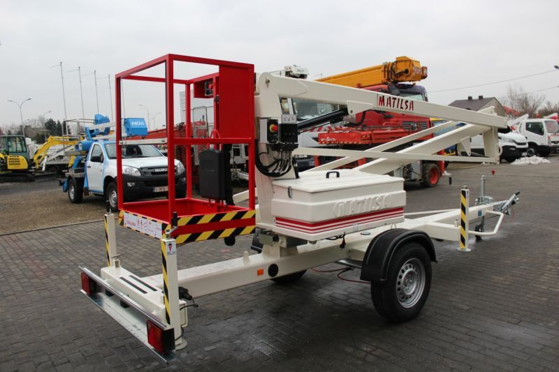Matilsa Parma 12 Nowy Fabrycznie Podnośnik Koszowy Na Przyczepie - Přívěsná plošina: obrázek 3 Matilsa Parma 12 Nowy Fabrycznie Podnośnik Koszowy Na Przyczepie - Přívěsná plošina: obrázek 3