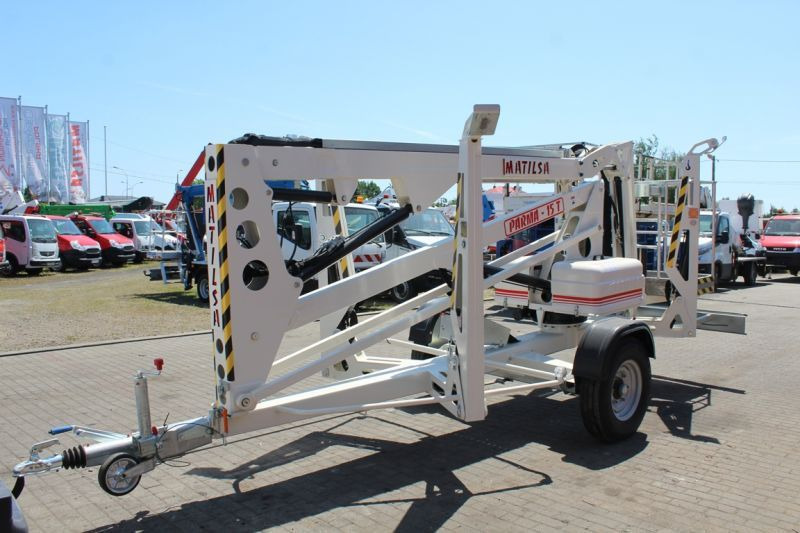 Matilsa Parma 15 T Nowy Podnośnik Koszowy Na Przyczepie przegubowo teleskopowy - Přívěsná plošina: obrázek 4 Matilsa Parma 15 T Nowy Podnośnik Koszowy Na Przyczepie przegubowo teleskopowy - Přívěsná plošina: obrázek 4