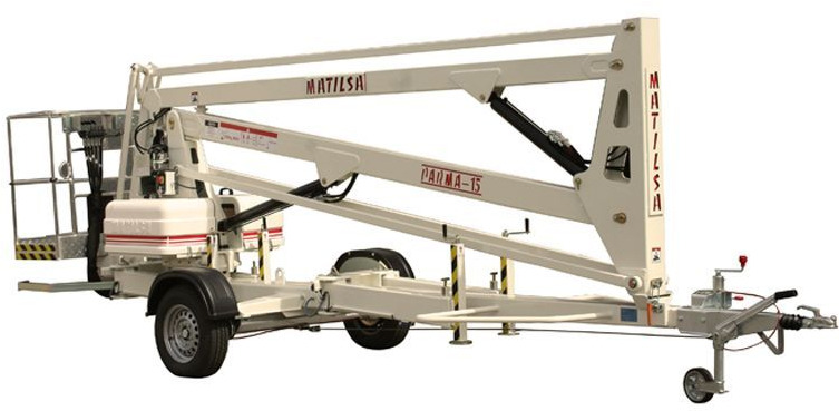 Matilsa Parma 15 nowy podnośnik koszowy na przyczepie - Přívěsná plošina: obrázek 1 Matilsa Parma 15 nowy podnośnik koszowy na przyczepie - Přívěsná plošina: obrázek 1
