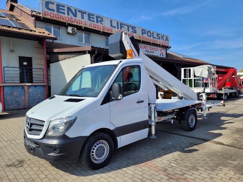 Mercedes-Benz Sprinter 313 podnośnik koszowy 27 m Ruthmann TB270 - Autoplošina: obrázek 1 Mercedes-Benz Sprinter 313 podnośnik koszowy 27 m Ruthmann TB270 - Autoplošina: obrázek 1