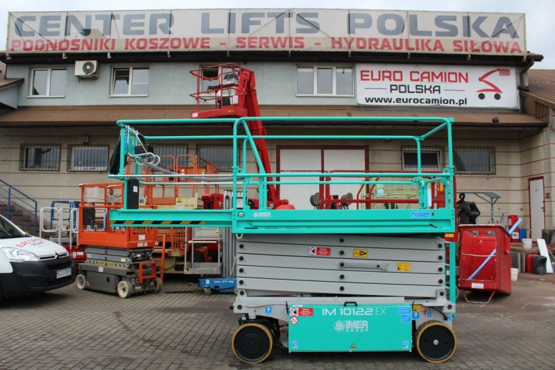 Nowy podnośnik nożycowy elektryczny 12 m Imer IM 10122 EX - Nůžková plošina: obrázek 5 Nowy podnośnik nożycowy elektryczny 12 m Imer IM 10122 EX - Nůžková plošina: obrázek 5