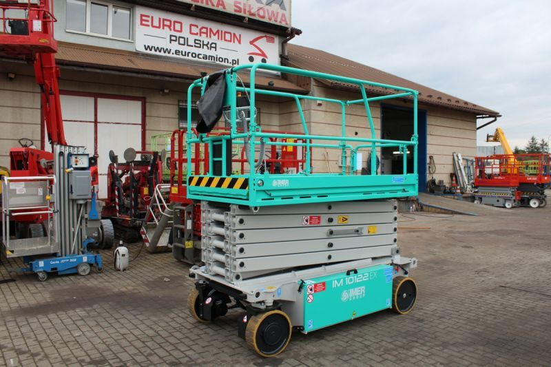 Nowy podnośnik nożycowy elektryczny 12 m Imer IM 10122 EX - Nůžková plošina: obrázek 1 Nowy podnośnik nożycowy elektryczny 12 m Imer IM 10122 EX - Nůžková plošina: obrázek 1