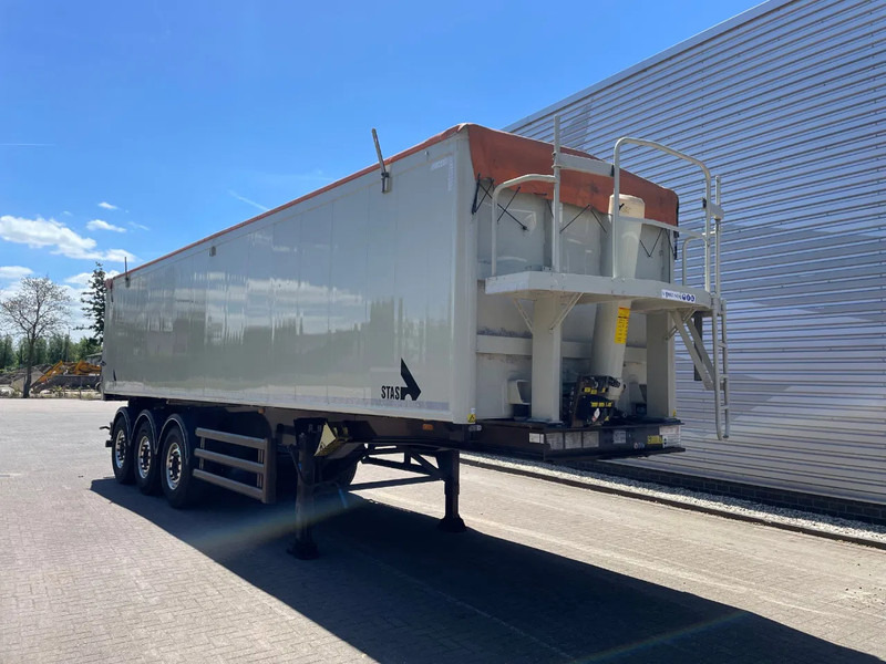 Stas 300 CX / FULL ALUMINIUM / 48M3 / APK - TUV NOVEMBER 2025 / SAF AXLES / DICS BRAKES / RVS FLOOR / - Sklápěcí návěs: obrázek 1 Stas 300 CX / FULL ALUMINIUM / 48M3 / APK - TUV NOVEMBER 2025 / SAF AXLES / DICS BRAKES / RVS FLOOR / - Sklápěcí návěs: obrázek 1