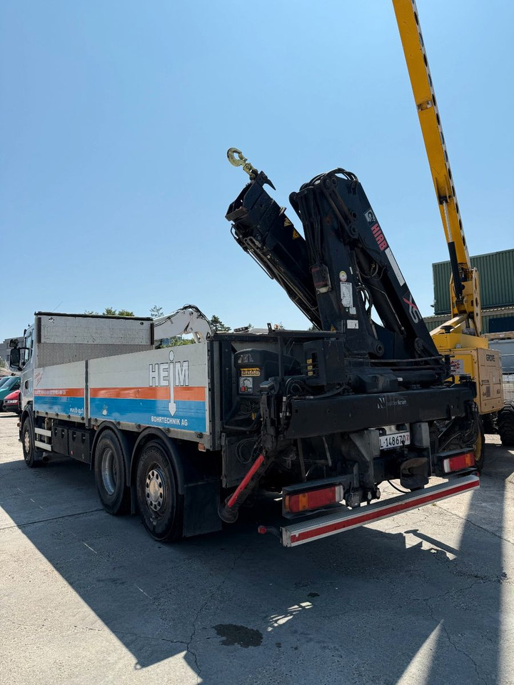 Scania G440 Brücke mit Ladekran - Nákladní automobil valníkový/ Plošinový, Auto s hydraulickou rukou: obrázek 3 Scania G440 Brücke mit Ladekran - Nákladní automobil valníkový/ Plošinový, Auto s hydraulickou rukou: obrázek 3