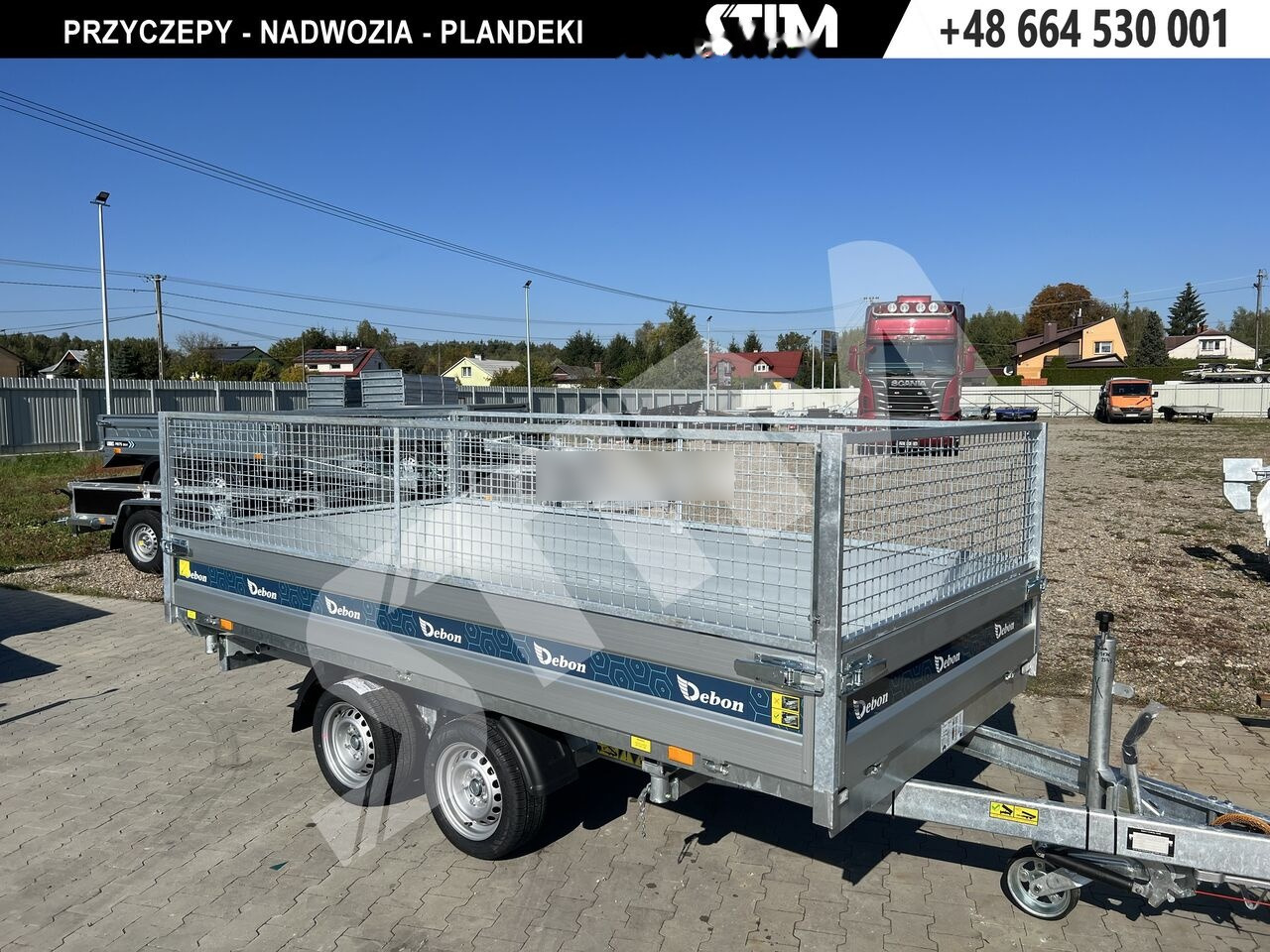 Cheval Liberté Debon, Wywrotka tórjstrona, Elektryczne sterowanie, Debon - Sklápěcí přívěs: obrázek 2 Cheval Liberté Debon, Wywrotka tórjstrona, Elektryczne sterowanie, Debon - Sklápěcí přívěs: obrázek 2