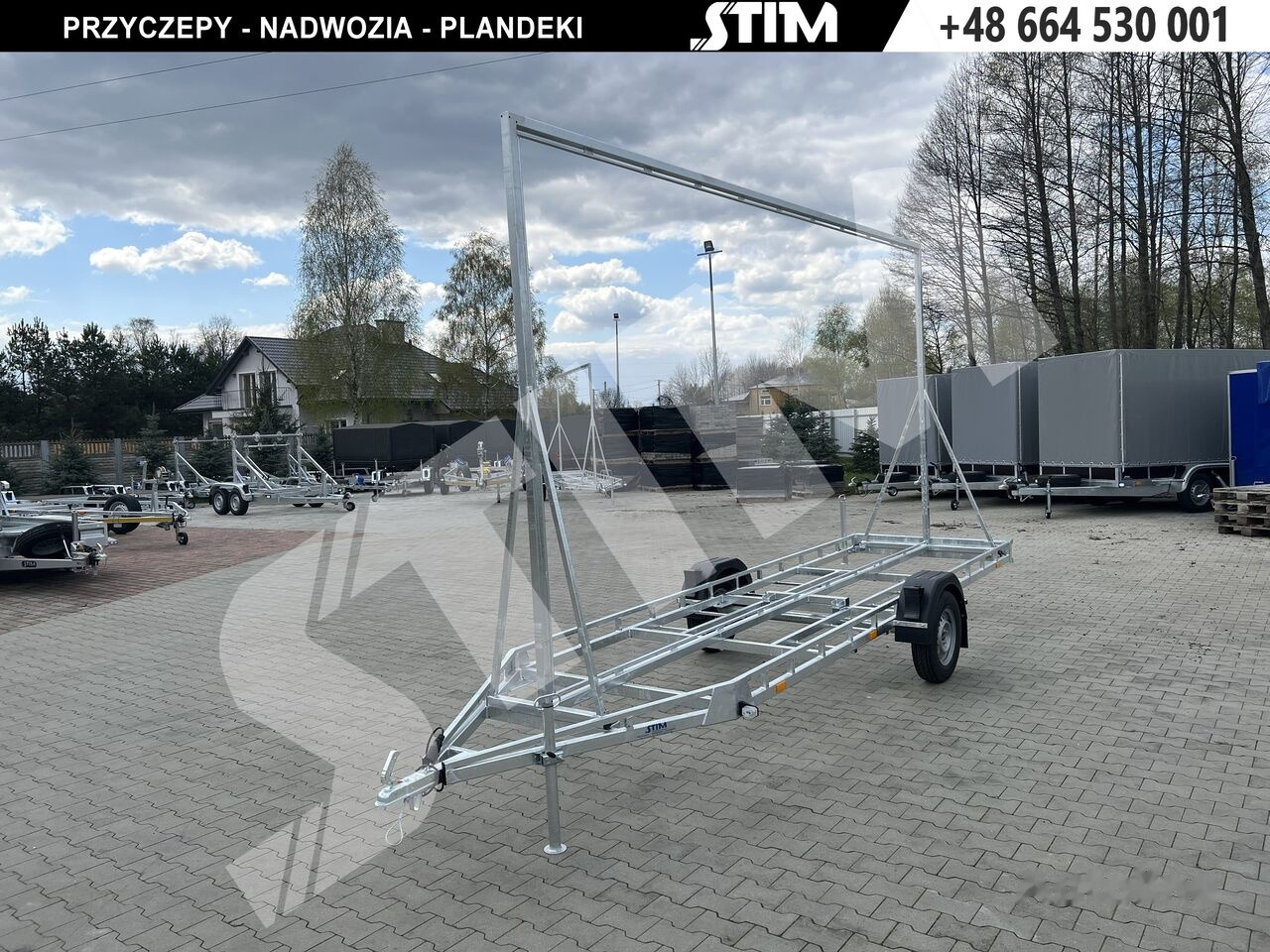 Stim L11-0,75/5020 BANER REKLAMOWY - Přívěsný vozík: obrázek 2 Stim L11-0,75/5020 BANER REKLAMOWY - Přívěsný vozík: obrázek 2