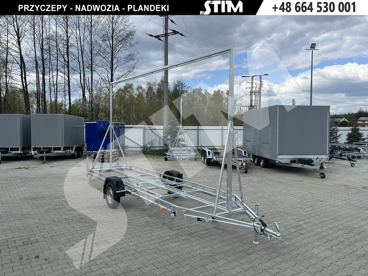 Stim L11-0,75/5020 BANER REKLAMOWY - Přívěsný vozík: obrázek 1 Stim L11-0,75/5020 BANER REKLAMOWY - Přívěsný vozík: obrázek 1