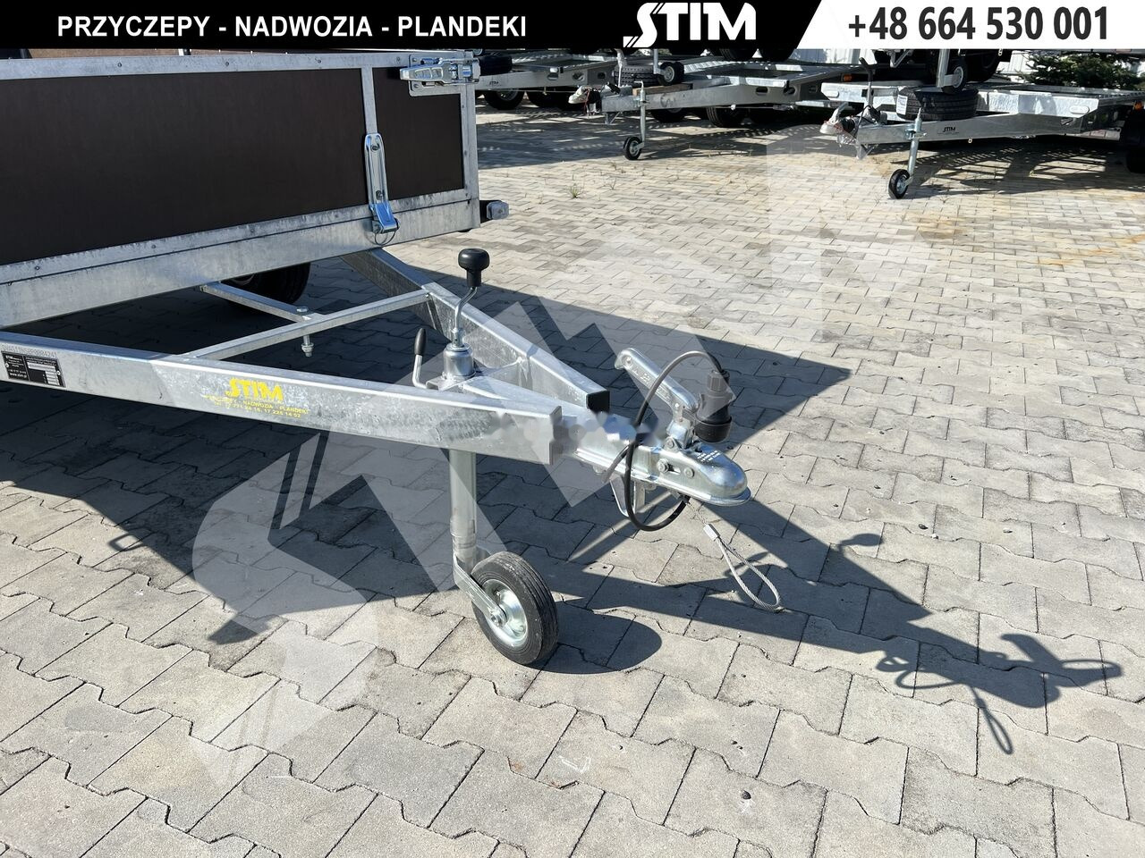 Stim S11-075/2815R + przednia burta otwierana - Přívěsný vozík: obrázek 4 Stim S11-075/2815R + przednia burta otwierana - Přívěsný vozík: obrázek 4