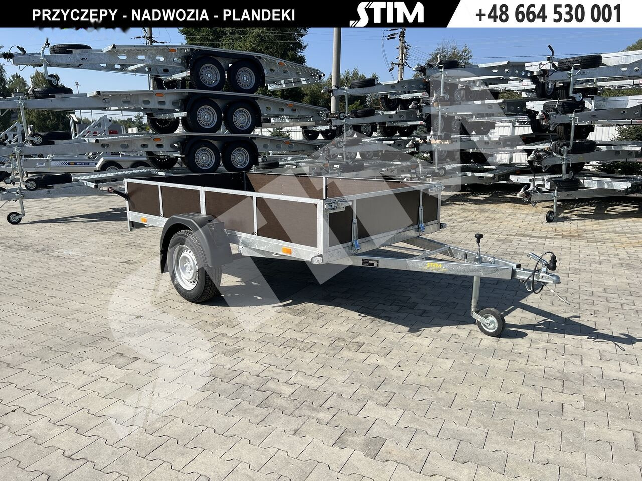 Stim S11-075/2815R + przednia burta otwierana - Přívěsný vozík: obrázek 3 Stim S11-075/2815R + przednia burta otwierana - Přívěsný vozík: obrázek 3