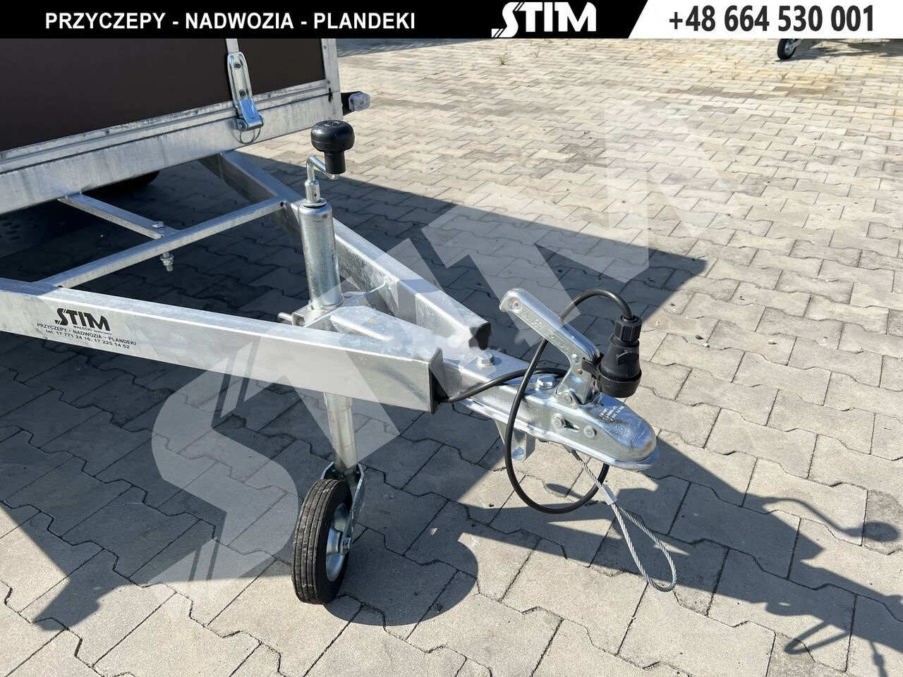 Nový Přívěsný vozík Stim S12-075/4015R + przednia burta otwierana + wzmocniona rama: obrázek 6