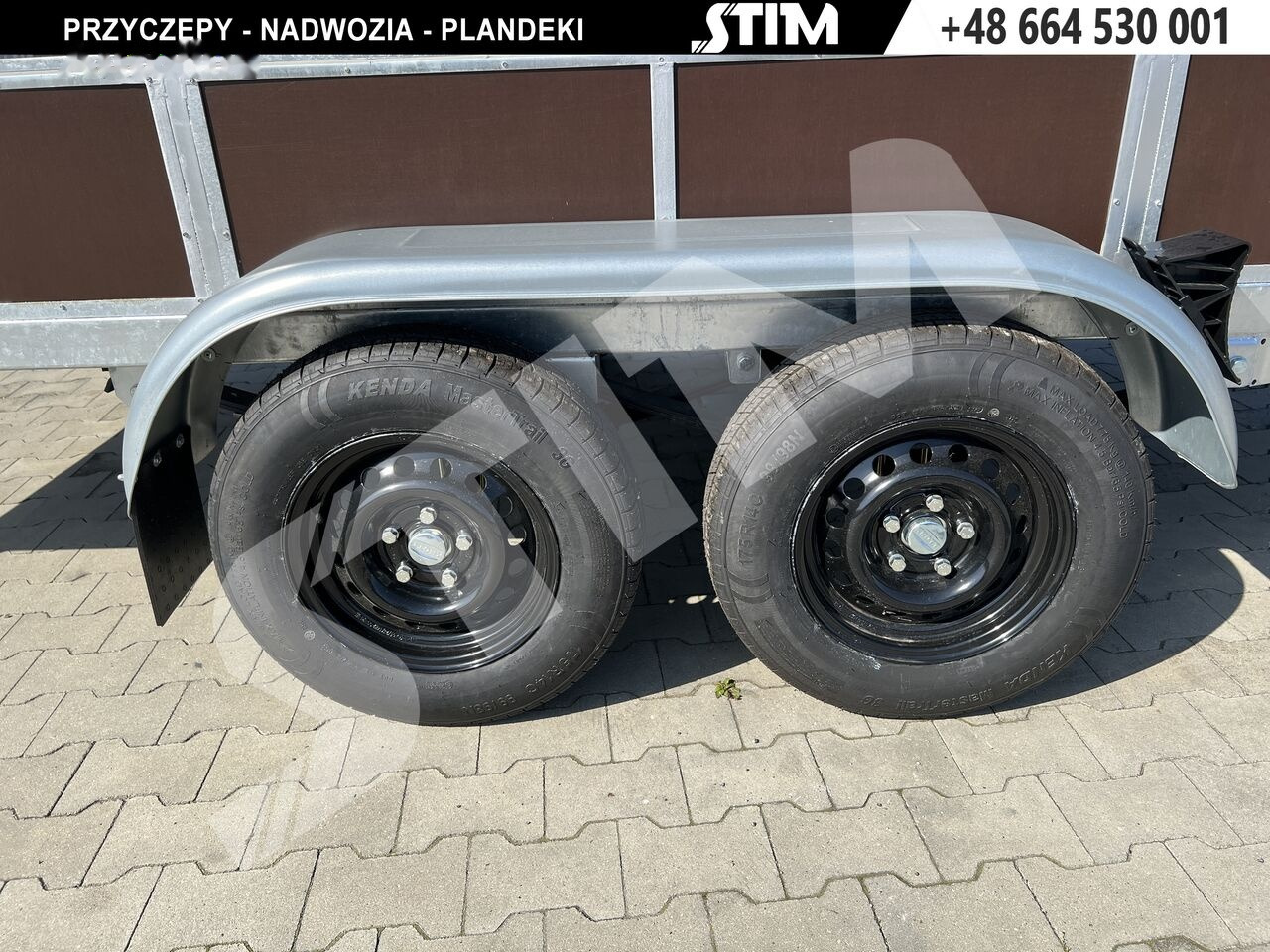 Nový Přívěsný vozík Stim S12-075/4015R + przednia burta otwierana + wzmocniona rama: obrázek 7
