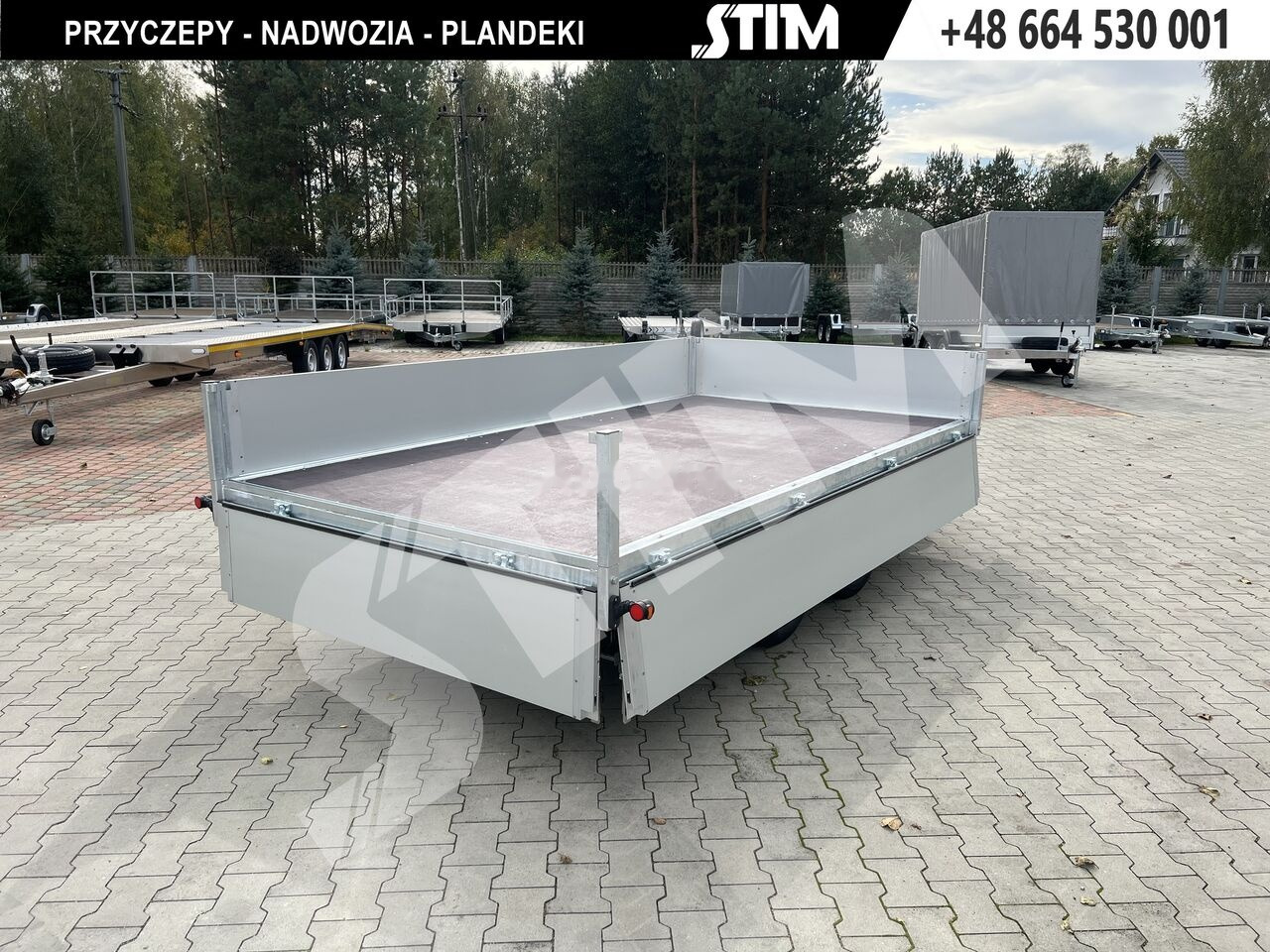 Nový Přívěs plato/ Valník Stim S22 27/3520: obrázek 8
