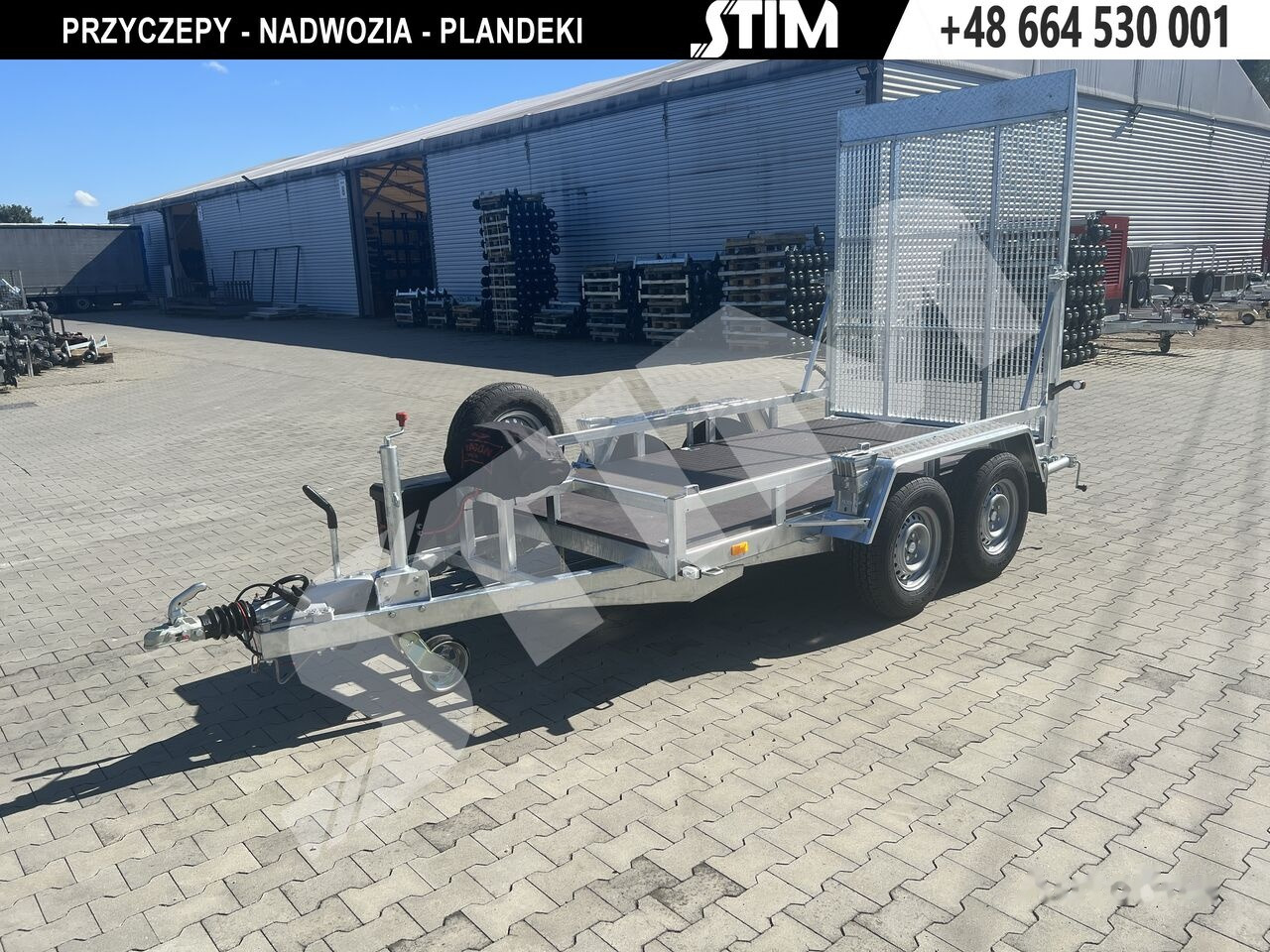 Stim S22/KP-KN/30-35 + wciągarka elektryczna - Přepravník stavebních strojů: obrázek 1 Stim S22/KP-KN/30-35 + wciągarka elektryczna - Přepravník stavebních strojů: obrázek 1