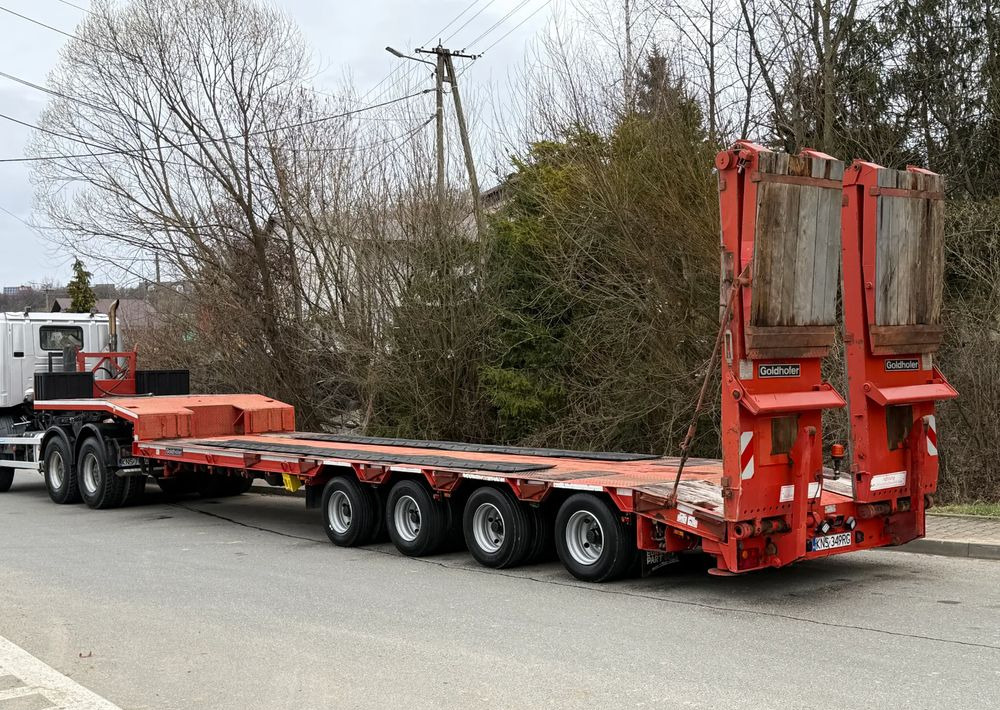 Goldhofer Naczepa Niskopodłogowa Goldhofer * 4 Osie * Bardzo Dobry Stan *Niskopodwozie - Podvalníkový návěs: obrázek 1 Goldhofer Naczepa Niskopodłogowa Goldhofer * 4 Osie * Bardzo Dobry Stan *Niskopodwozie - Podvalníkový návěs: obrázek 1