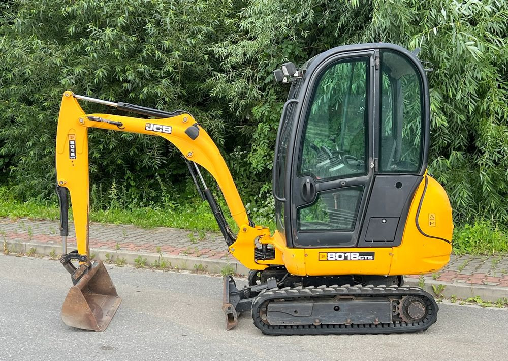 JCB MINIKOPARKA JCB 8018 3 Łyżki Stan IDEALNY - Mini rýpadlo: obrázek 5 JCB MINIKOPARKA JCB 8018 3 Łyżki Stan IDEALNY - Mini rýpadlo: obrázek 5