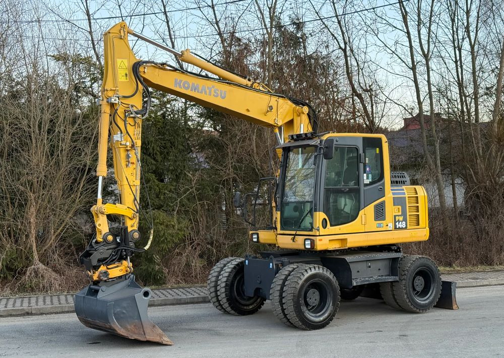 Komatsu * Komatsu PW 148 *ROTOTILT * Sprowadzona * Stan Perfekcyjny * Koparka Kołowa * - Kolesové rýpadlo: obrázek 1 Komatsu * Komatsu PW 148 *ROTOTILT * Sprowadzona * Stan Perfekcyjny * Koparka Kołowa * - Kolesové rýpadlo: obrázek 1