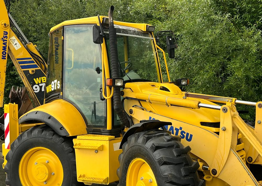 Komatsu * Koparko Ładowarka * Komatsu WB 97 S Utility * - Rýpadlo-nakladač: obrázek 4 Komatsu * Koparko Ładowarka * Komatsu WB 97 S Utility * - Rýpadlo-nakladač: obrázek 4