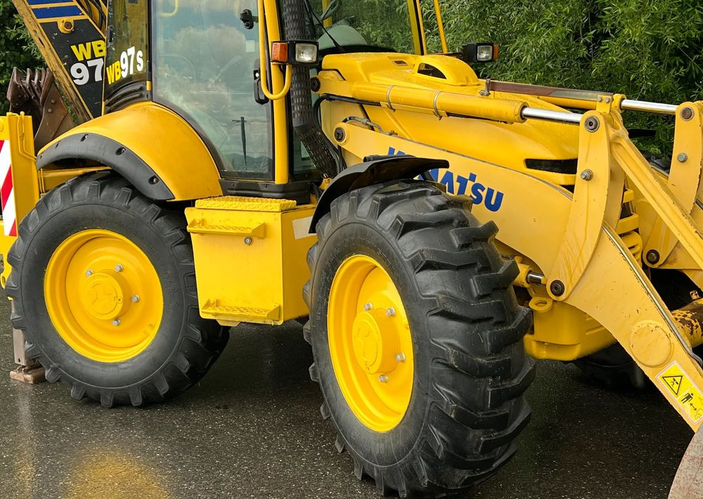 Komatsu * Koparko Ładowarka * Komatsu WB 97 S Utility * - Rýpadlo-nakladač: obrázek 3 Komatsu * Koparko Ładowarka * Komatsu WB 97 S Utility * - Rýpadlo-nakladač: obrázek 3