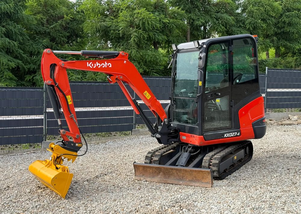 Kubota * Minikoparka * Kubota KX 027-4 * 2.8 Tony * Perfekcyjny Stan * - Mini rýpadlo: obrázek 1 Kubota * Minikoparka * Kubota KX 027-4 * 2.8 Tony * Perfekcyjny Stan * - Mini rýpadlo: obrázek 1