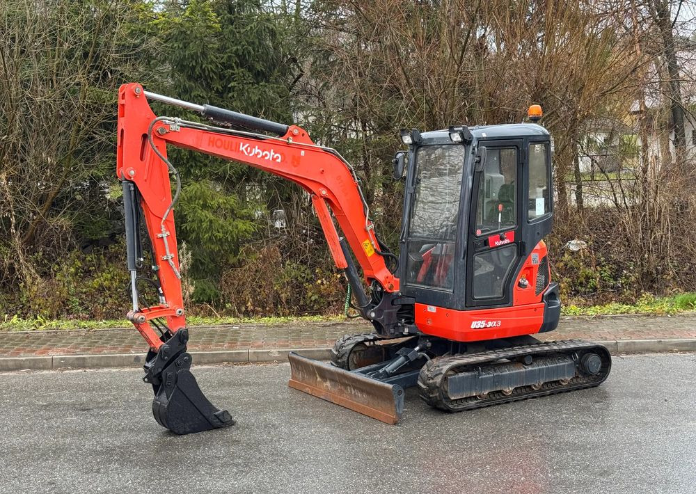 Kubota * Minikoparka * Kubota U 35-3&3 * 3.5 Ton * Sprowadzona * - Mini rýpadlo: obrázek 1 Kubota * Minikoparka * Kubota U 35-3&3 * 3.5 Ton * Sprowadzona * - Mini rýpadlo: obrázek 1