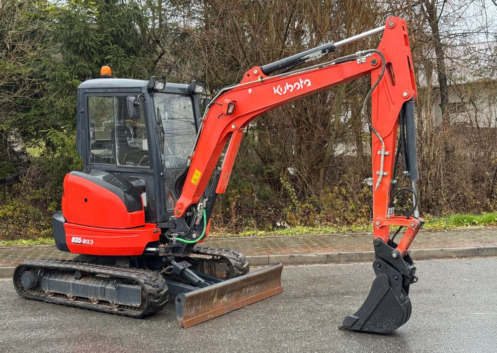 Kubota * Minikoparka * Kubota U 35-3&3 * 3.5 Ton * Sprowadzona * - Mini rýpadlo: obrázek 2 Kubota * Minikoparka * Kubota U 35-3&3 * 3.5 Ton * Sprowadzona * - Mini rýpadlo: obrázek 2