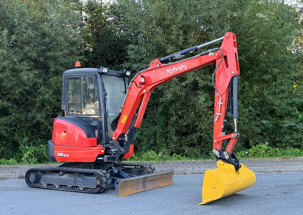 Kubota * Minikoparka * Kubota U 35-3&3 * 3.5 Ton * Sprowadzona * - Mini rýpadlo: obrázek 2 Kubota * Minikoparka * Kubota U 35-3&3 * 3.5 Ton * Sprowadzona * - Mini rýpadlo: obrázek 2