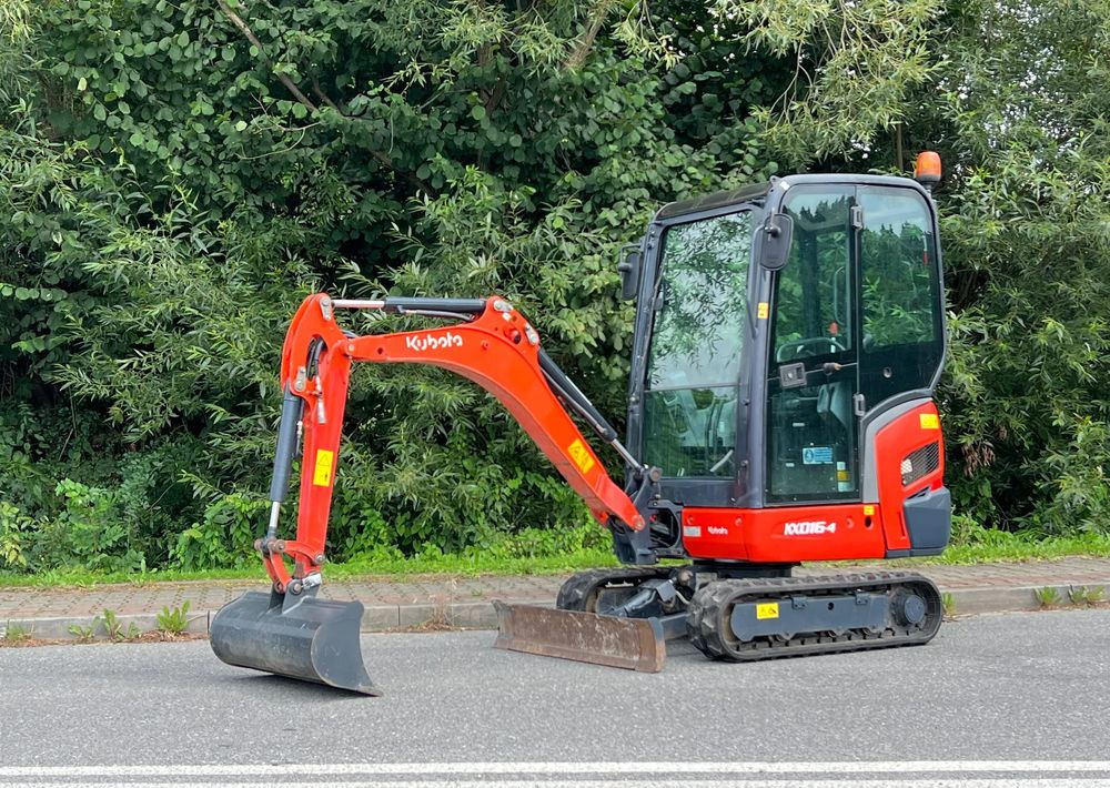 Kubota * Sprowadzona * Minikoparka * Kubota KX 016-4 * - Mini rýpadlo: obrázek 1 Kubota * Sprowadzona * Minikoparka * Kubota KX 016-4 * - Mini rýpadlo: obrázek 1