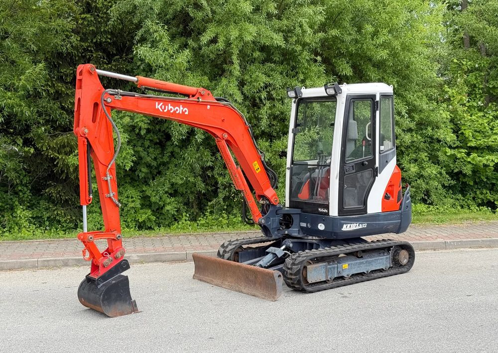 Kubota * Sprowadzona * Minikoparka * Kubota KX 101-3Q2 * 3.6 Tony * - Mini rýpadlo: obrázek 1 Kubota * Sprowadzona * Minikoparka * Kubota KX 101-3Q2 * 3.6 Tony * - Mini rýpadlo: obrázek 1