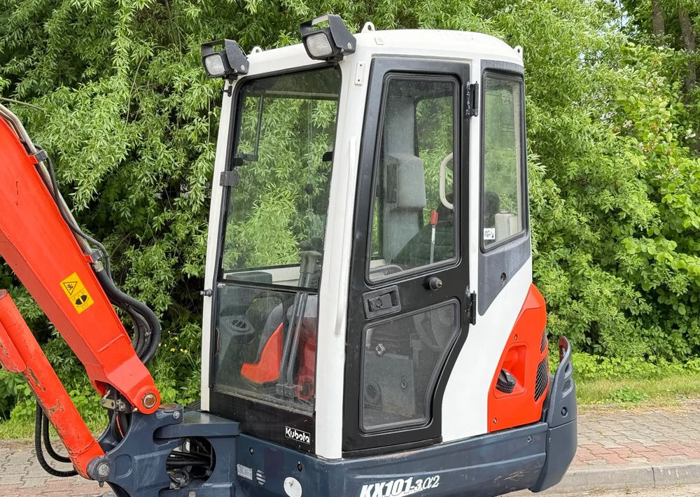 Kubota * Sprowadzona * Minikoparka * Kubota KX 101-3Q2 * 3.6 Tony * - Mini rýpadlo: obrázek 5 Kubota * Sprowadzona * Minikoparka * Kubota KX 101-3Q2 * 3.6 Tony * - Mini rýpadlo: obrázek 5