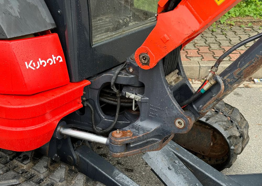 Mini rýpadlo Kubota * Sprowadzona * Minikoparka * Kubota KX61-3 * 2.6 Ton *: obrázek 7
