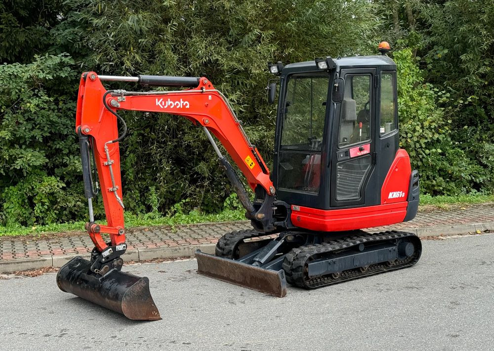Kubota * Sprowadzona * Minikoparka * Kubota KX61-3 * 2.6 Ton * - Mini rýpadlo: obrázek 1 Kubota * Sprowadzona * Minikoparka * Kubota KX61-3 * 2.6 Ton * - Mini rýpadlo: obrázek 1