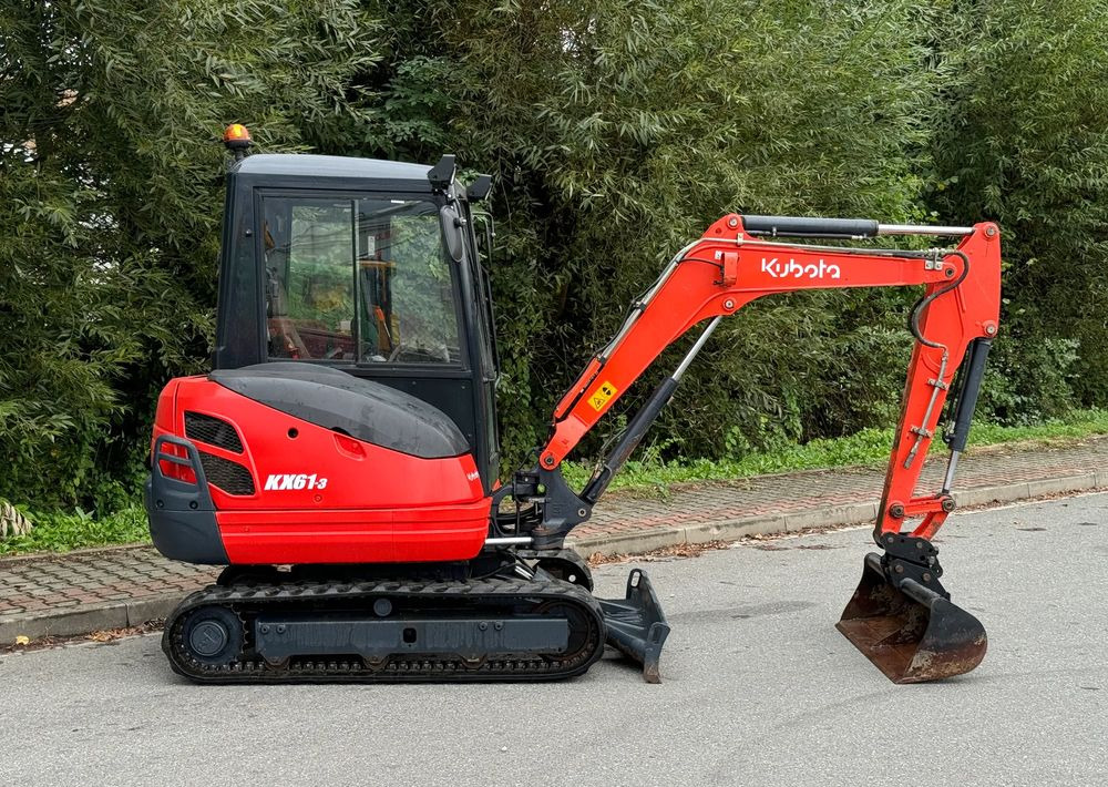 Mini rýpadlo Kubota * Sprowadzona * Minikoparka * Kubota KX61-3 * 2.6 Ton *: obrázek 8