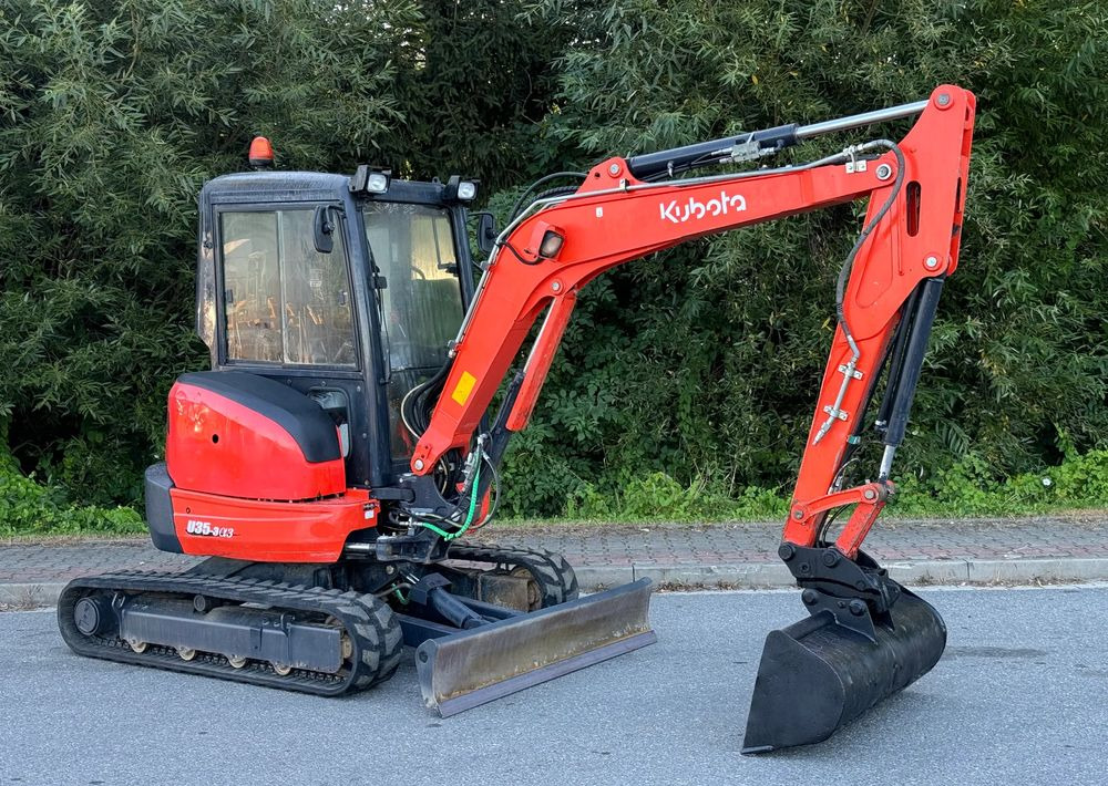 Kubota * Sprowadzona * Minikoparka * Kubota U 35-3&3 * 3.5 Ton * - Mini rýpadlo: obrázek 2 Kubota * Sprowadzona * Minikoparka * Kubota U 35-3&3 * 3.5 Ton * - Mini rýpadlo: obrázek 2