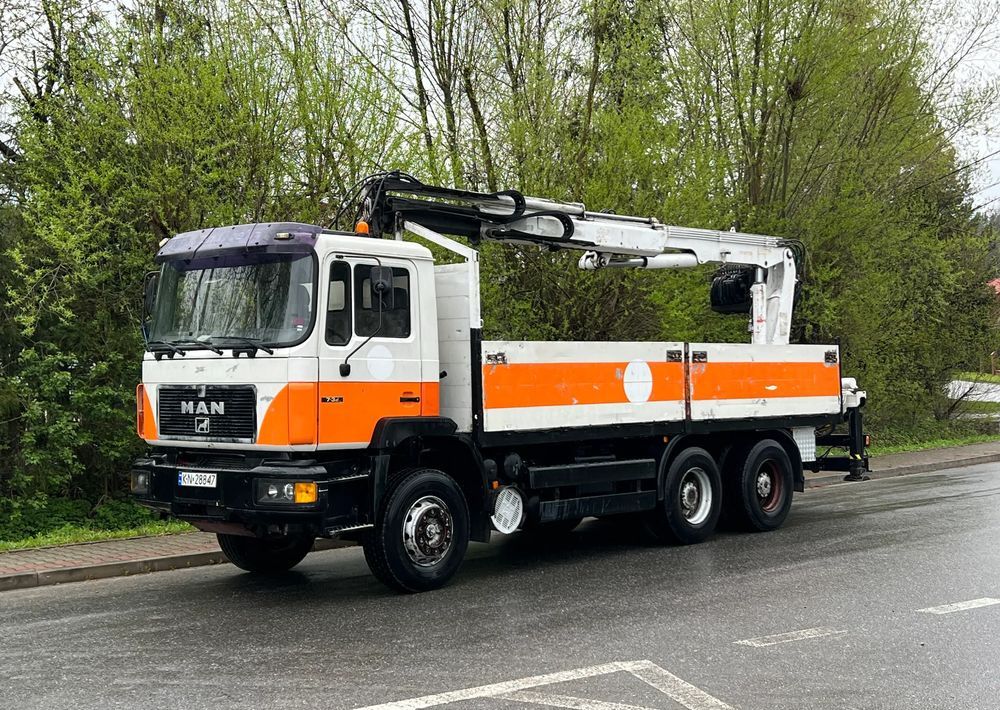 MAN * 27-322 MAN 6x4 * HDS ATLAS 140 * - Nákladní automobil valníkový/ Plošinový, Auto s hydraulickou rukou: obrázek 1 MAN * 27-322 MAN 6x4 * HDS ATLAS 140 * - Nákladní automobil valníkový/ Plošinový, Auto s hydraulickou rukou: obrázek 1