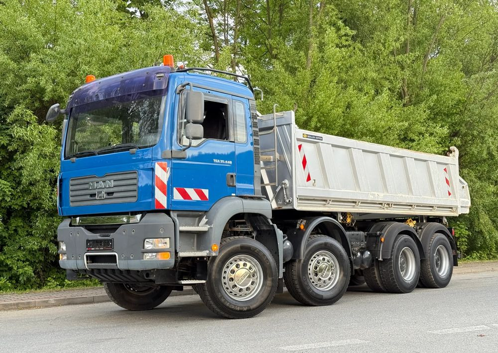 MAN * Kiper Meiller * Wywrotka * 35-440 * MAN TGA 8X4 * Stan Perfekcyjny * - Sklápěč: obrázek 3 MAN * Kiper Meiller * Wywrotka * 35-440 * MAN TGA 8X4 * Stan Perfekcyjny * - Sklápěč: obrázek 3