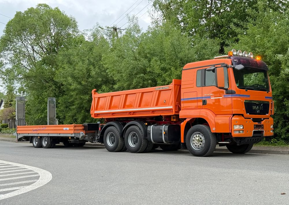 Sklápěč MAN * Kiper * Wywrotka * 26-480 *  MAN TGS 6x4 Bordmatic * Zastaw Tandem Niskopodwozie * Stan Perfekcyjny *: obrázek 10