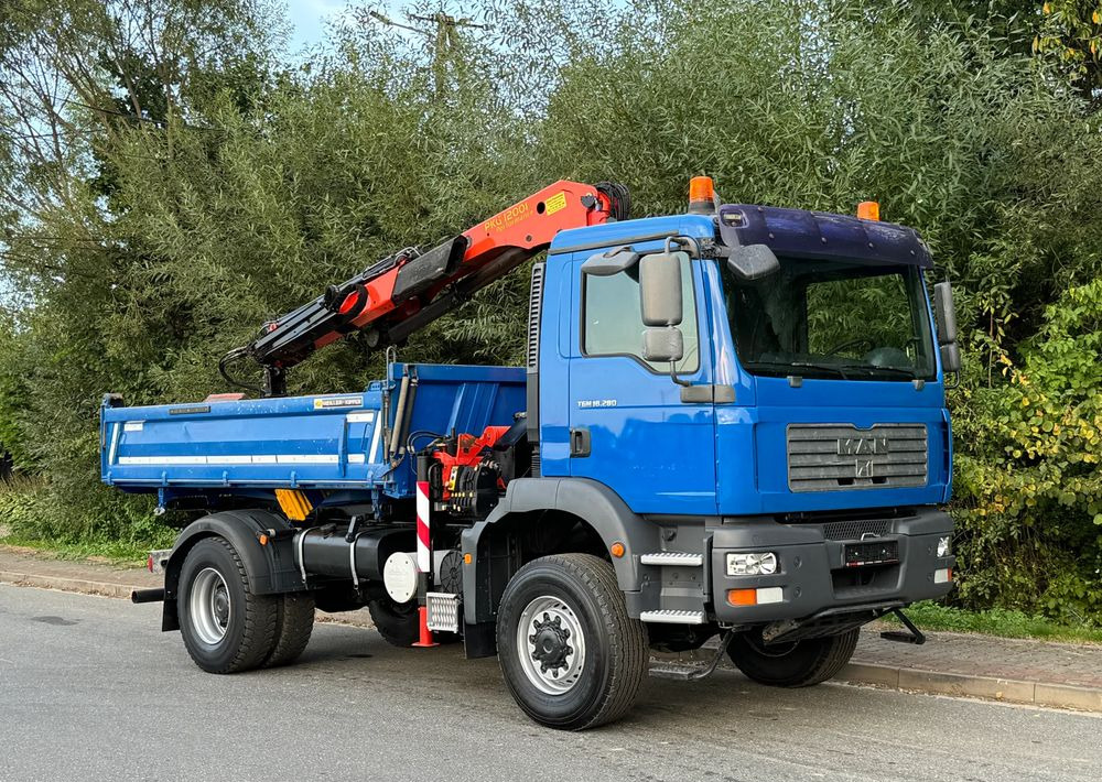 MAN * MAN 18 280 * KIPER WYWROTKA * 4x4 * HDS Palfinger 120 STAN BARDZO DOBRY * Sprowadzony - Sklápěč: obrázek 2 MAN * MAN 18 280 * KIPER WYWROTKA * 4x4 * HDS Palfinger 120 STAN BARDZO DOBRY * Sprowadzony - Sklápěč: obrázek 2