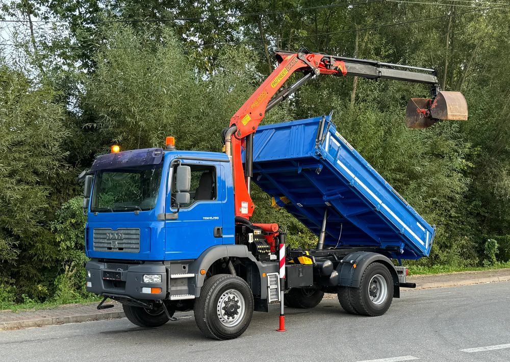 MAN * MAN 18 280 * KIPER WYWROTKA * 4x4 * HDS Palfinger 120 STAN BARDZO DOBRY * Sprowadzony - Sklápěč: obrázek 1 MAN * MAN 18 280 * KIPER WYWROTKA * 4x4 * HDS Palfinger 120 STAN BARDZO DOBRY * Sprowadzony - Sklápěč: obrázek 1