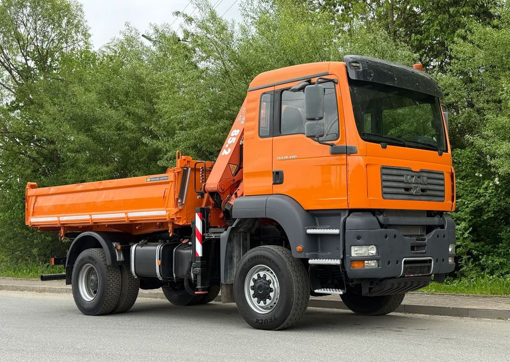 MAN * MAN 18 480 * KIPER WYWROTKA * 4x4 * HDS ATLAS 85* STAN BARDZO DOBRY * Sprowadzony - Sklápěč: obrázek 2 MAN * MAN 18 480 * KIPER WYWROTKA * 4x4 * HDS ATLAS 85* STAN BARDZO DOBRY * Sprowadzony - Sklápěč: obrázek 2