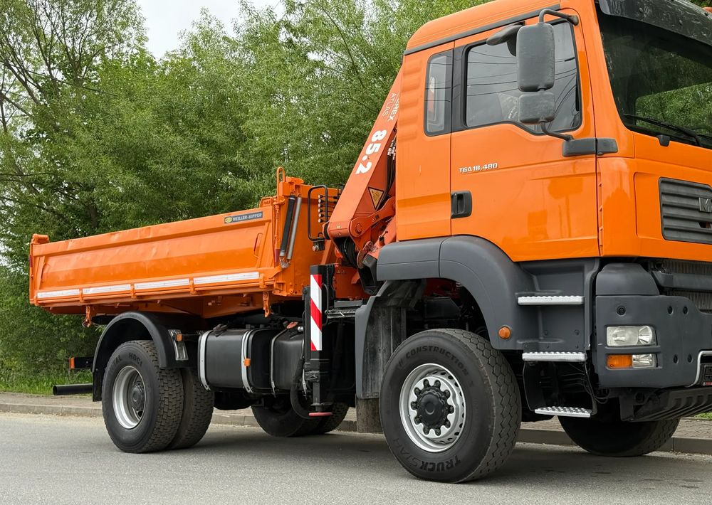 MAN * MAN 18 480 * KIPER WYWROTKA * 4x4 * HDS ATLAS 85* STAN BARDZO DOBRY * Sprowadzony - Sklápěč: obrázek 5 MAN * MAN 18 480 * KIPER WYWROTKA * 4x4 * HDS ATLAS 85* STAN BARDZO DOBRY * Sprowadzony - Sklápěč: obrázek 5