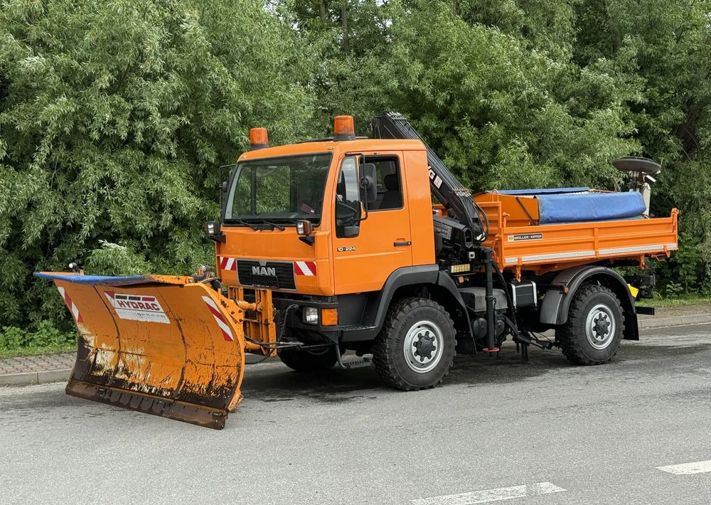 MAN * MAN LE 10.220 *Kiper Wywrotka * 4x4 * Pług Piaskarka * Zimowe Utrzymanie * Sprowadzony * HDS MKG * - Sklápěč: obrázek 2 MAN * MAN LE 10.220 *Kiper Wywrotka * 4x4 * Pług Piaskarka * Zimowe Utrzymanie * Sprowadzony * HDS MKG * - Sklápěč: obrázek 2