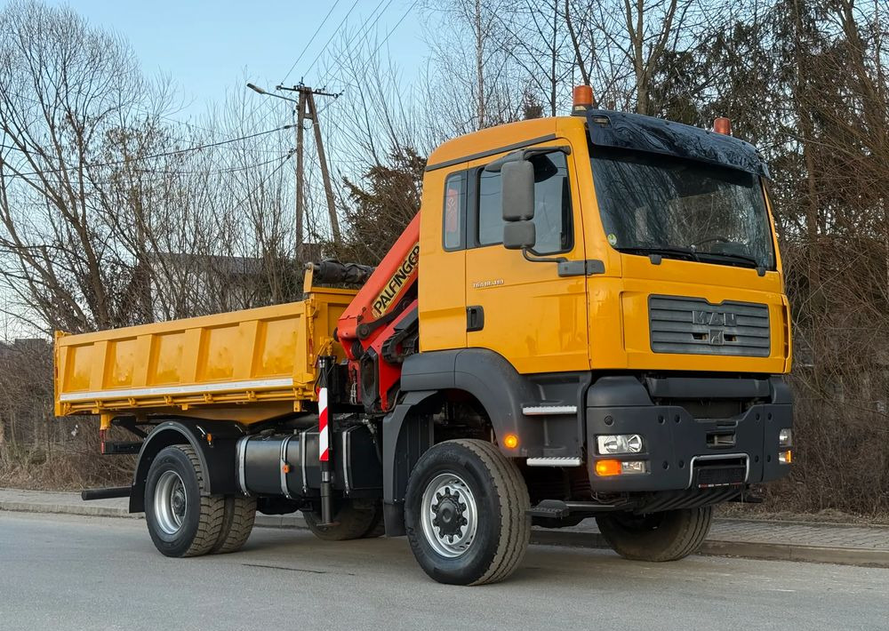 MAN * MAN TGA 18-410 * KIPER WYWROTKA * 4x4 * HDS Palfinger PK16500* Sprowadzony* Bardzo Dobry Stan * - Sklápěč: obrázek 2 MAN * MAN TGA 18-410 * KIPER WYWROTKA * 4x4 * HDS Palfinger PK16500* Sprowadzony* Bardzo Dobry Stan * - Sklápěč: obrázek 2