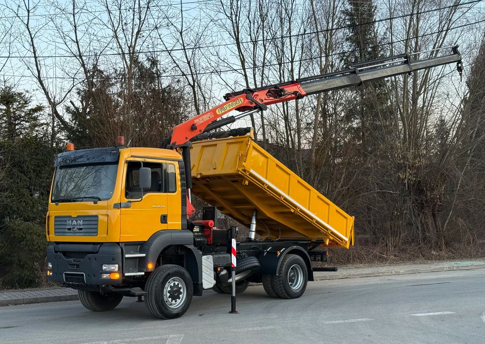 MAN * MAN TGA 18-410 * KIPER WYWROTKA * 4x4 * HDS Palfinger PK16500* Sprowadzony* Bardzo Dobry Stan * - Sklápěč: obrázek 1 MAN * MAN TGA 18-410 * KIPER WYWROTKA * 4x4 * HDS Palfinger PK16500* Sprowadzony* Bardzo Dobry Stan * - Sklápěč: obrázek 1