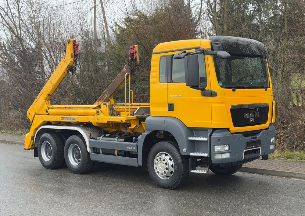 MAN * Sprowadzony * MAN TGS * 6x4 * Bramowiec * Bardzo Dobry Stan * Meiller Kiper * - Ramenový nosič kontajnerov: obrázek 2 MAN * Sprowadzony * MAN TGS * 6x4 * Bramowiec * Bardzo Dobry Stan * Meiller Kiper * - Ramenový nosič kontajnerov: obrázek 2