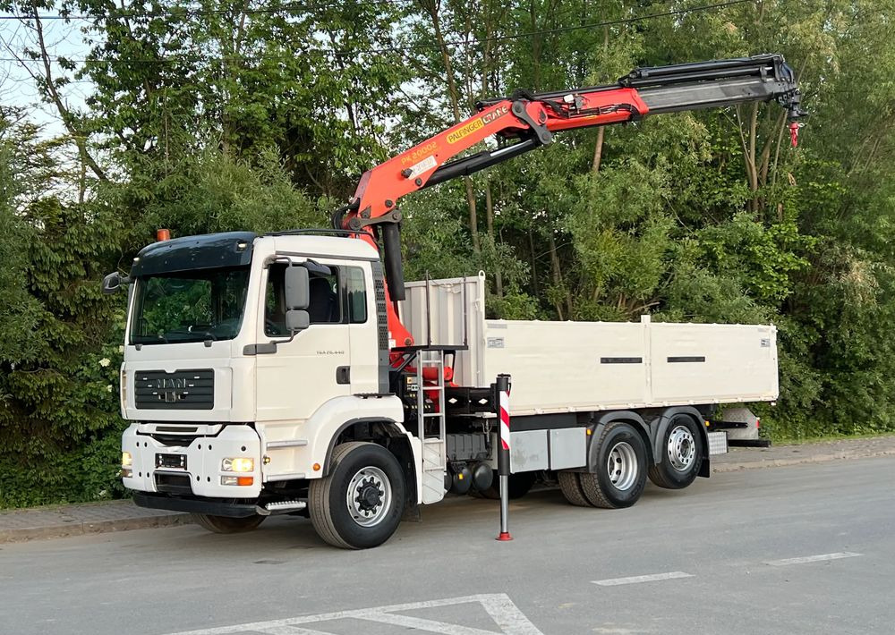 MAN * TGA 26-440 * 4x6 Hydrodrive * HDS Palfinger PK 20002 * Bardzo Dobry Stan - Nákladní automobil valníkový/ Plošinový, Auto s hydraulickou rukou: obrázek 1 MAN * TGA 26-440 * 4x6 Hydrodrive * HDS Palfinger PK 20002 * Bardzo Dobry Stan - Nákladní automobil valníkový/ Plošinový, Auto s hydraulickou rukou: obrázek 1