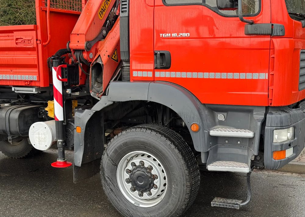 MAN * TGM 18-280 MAN 4x4 HDS Palfinger PK10500 * Kiper Wywrotka * Bardzo Dobry Stan - Sklápěč: obrázek 5 MAN * TGM 18-280 MAN 4x4 HDS Palfinger PK10500 * Kiper Wywrotka * Bardzo Dobry Stan - Sklápěč: obrázek 5