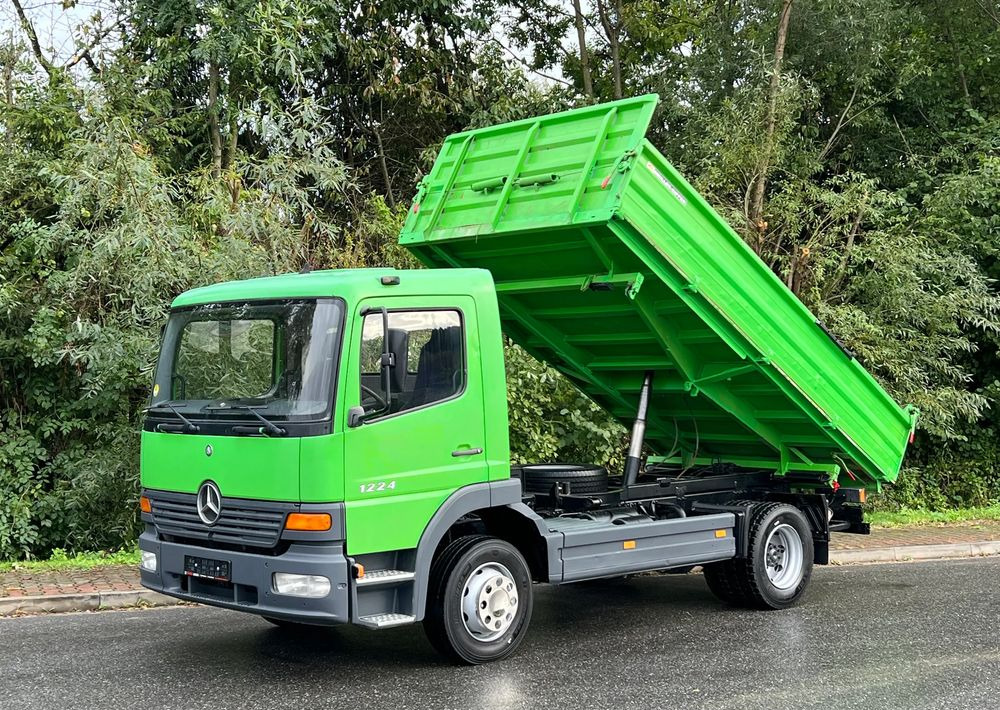 Mercedes-Benz * MERCEDES ATEGO 1224 KIPER * WYWROTKA MEILLER x3 BARDZO DOBRY STAN - Sklápěč: obrázek 1 Mercedes-Benz * MERCEDES ATEGO 1224 KIPER * WYWROTKA MEILLER x3 BARDZO DOBRY STAN - Sklápěč: obrázek 1