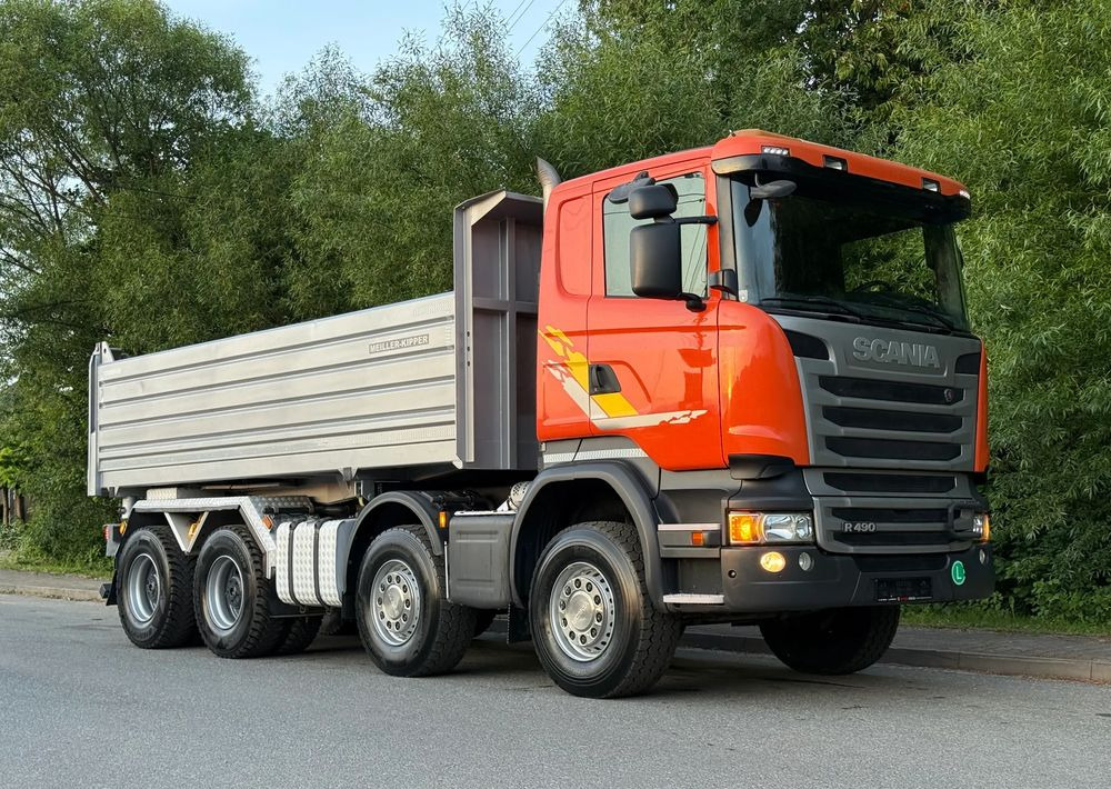 Scania * Kiper * Wywrotka * Scania R490 * 8X4 * Bordmatic * Jak Nowy * Stan Perfekcyjny * Sprowadzony - Sklápěč: obrázek 2 Scania * Kiper * Wywrotka * Scania R490 * 8X4 * Bordmatic * Jak Nowy * Stan Perfekcyjny * Sprowadzony - Sklápěč: obrázek 2