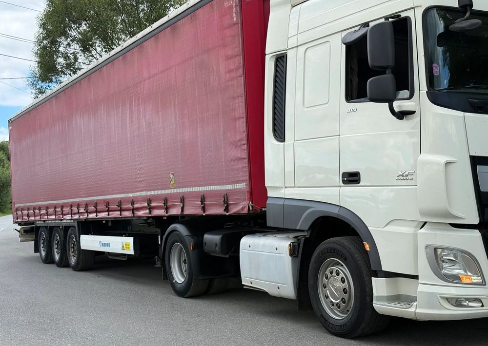 DAF * Zestaw * DAF 106 Euro 6 + Naczepa Krone * Bardzo Dobry Stan - Tahač, Plachtový návěs: obrázek 5 DAF * Zestaw * DAF 106 Euro 6 + Naczepa Krone * Bardzo Dobry Stan - Tahač, Plachtový návěs: obrázek 5