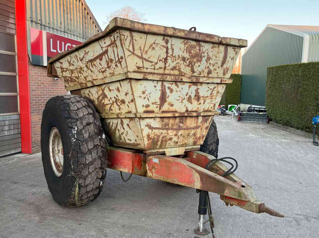 Gronddumper, zandkipper, enkelas, landbouwtransport - Zemědělský sklápěcí přívěs: obrázek 3 Gronddumper, zandkipper, enkelas, landbouwtransport - Zemědělský sklápěcí přívěs: obrázek 3